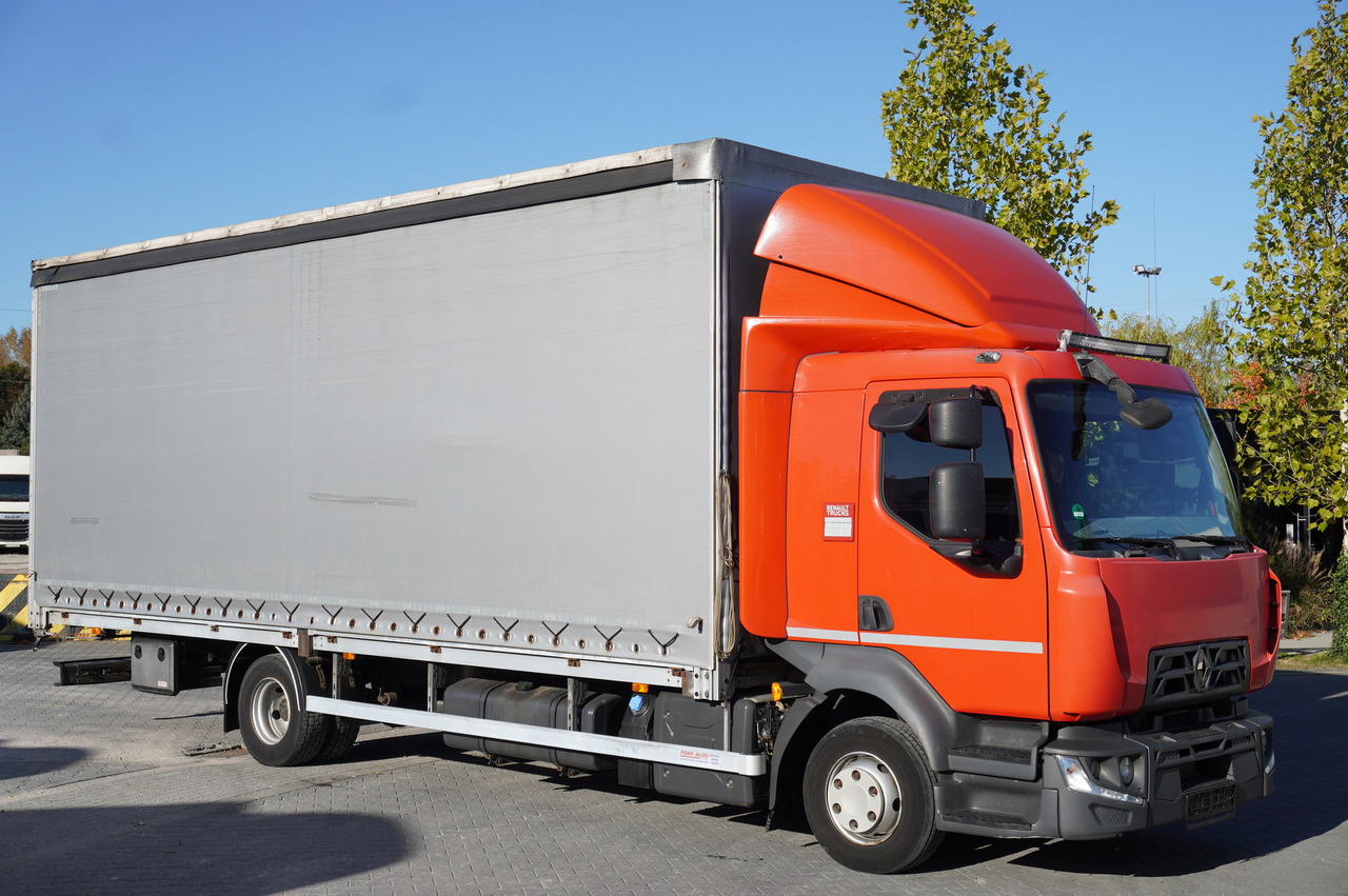RENAULT Midlum 12.245 / dropside / sleeper / 18 pallets - Camión lona: foto 2 RENAULT Midlum 12.245 / dropside / sleeper / 18 pallets - Camión lona: foto 2