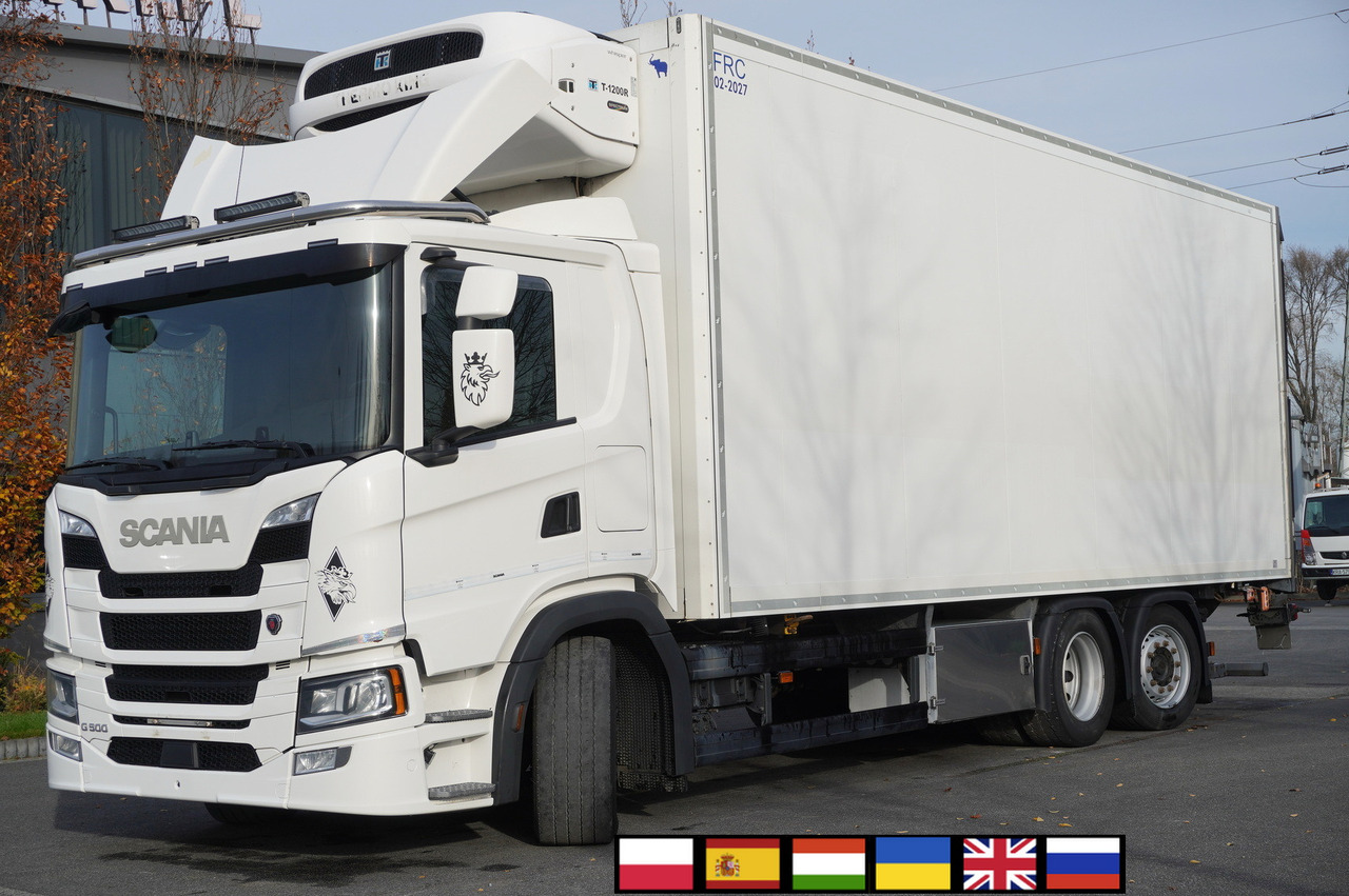 SCANIA G500 6x2 / Schmitz Refrigerator 19 EPAL Multitemperatura / Thermoking T1200R / Steering axle / 280 cm height - Frigorífico camión: foto 1 SCANIA G500 6x2 / Schmitz Refrigerator 19 EPAL Multitemperatura / Thermoking T1200R / Steering axle / 280 cm height - Frigorífico camión: foto 1