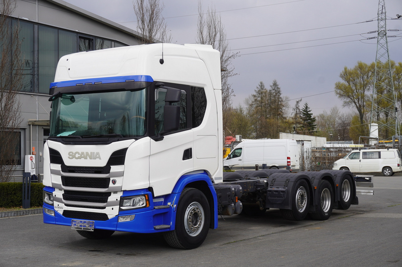 SCANIA G500 8x2 / 2nd axis steered / Chassis 8.35 m / 2021 - Chasis camión: foto 1 SCANIA G500 8x2 / 2nd axis steered / Chassis 8.35 m / 2021 - Chasis camión: foto 1