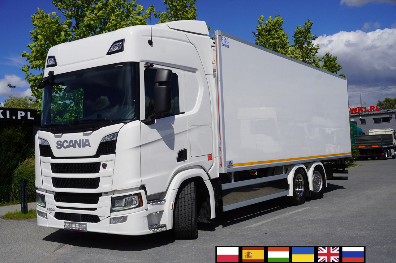 SCANIA R500 / Lecapitaine refrigerator 20 EPAL / Carrier Supra 950 / Steered 3rd axle - Frigorífico camión: foto 1 SCANIA R500 / Lecapitaine refrigerator 20 EPAL / Carrier Supra 950 / Steered 3rd axle - Frigorífico camión: foto 1