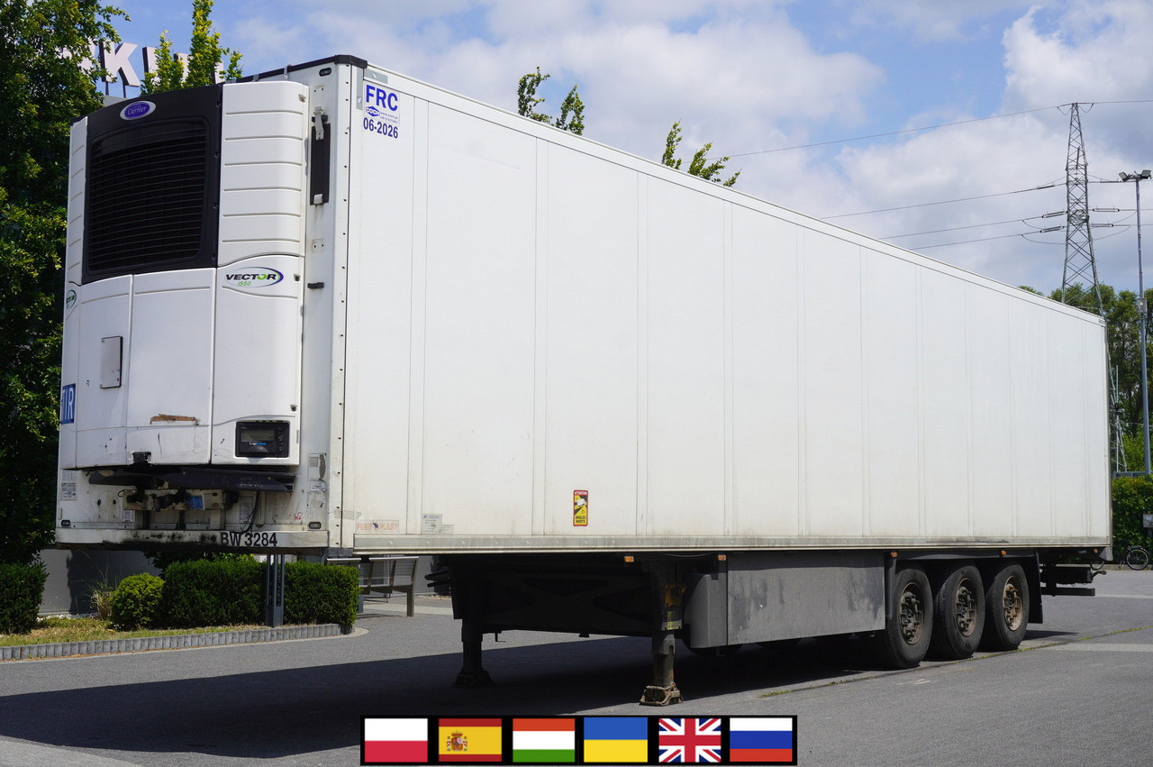 SCHMITZ refrigerator semi-trailer / Carrier Vector 1550 / 5 units - Frigorífico semirremolque: foto 1 SCHMITZ refrigerator semi-trailer / Carrier Vector 1550 / 5 units - Frigorífico semirremolque: foto 1