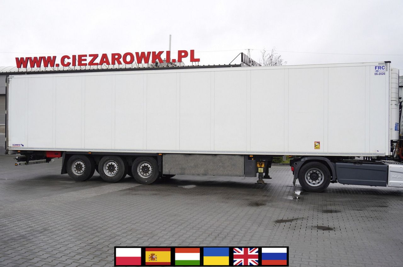 SCHMITZ refrigerator semi-trailer / Carrier Vector 1550 - Frigorífico semirremolque: foto 1 SCHMITZ refrigerator semi-trailer / Carrier Vector 1550 - Frigorífico semirremolque: foto 1