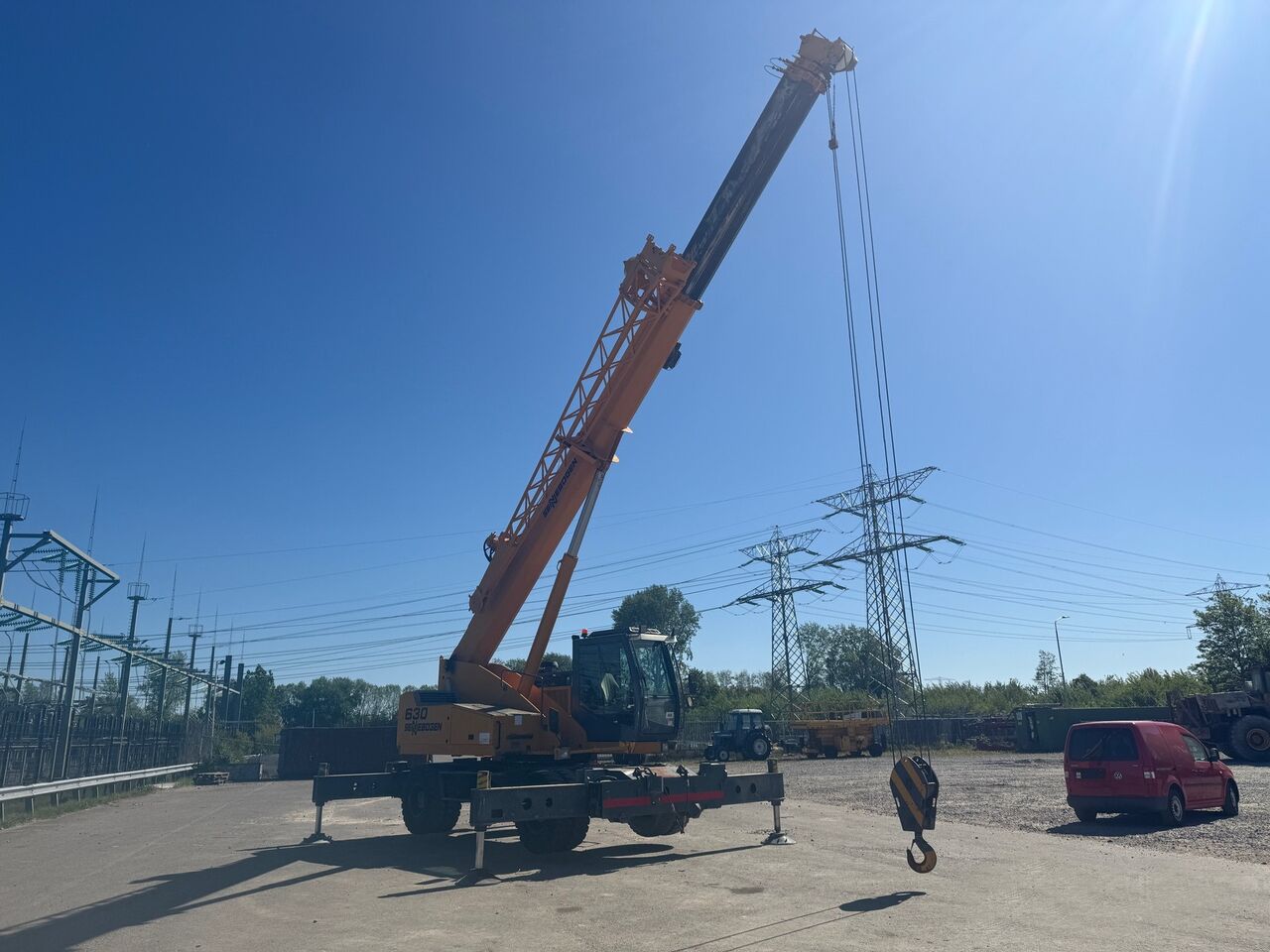 SENNEBOGEN 630 rough terrain crane / Range 30 m / Lifting capacity 30 t / 4 units - Grúa para terrenos difíciles: foto 4 SENNEBOGEN 630 rough terrain crane / Range 30 m / Lifting capacity 30 t / 4 units - Grúa para terrenos difíciles: foto 4
