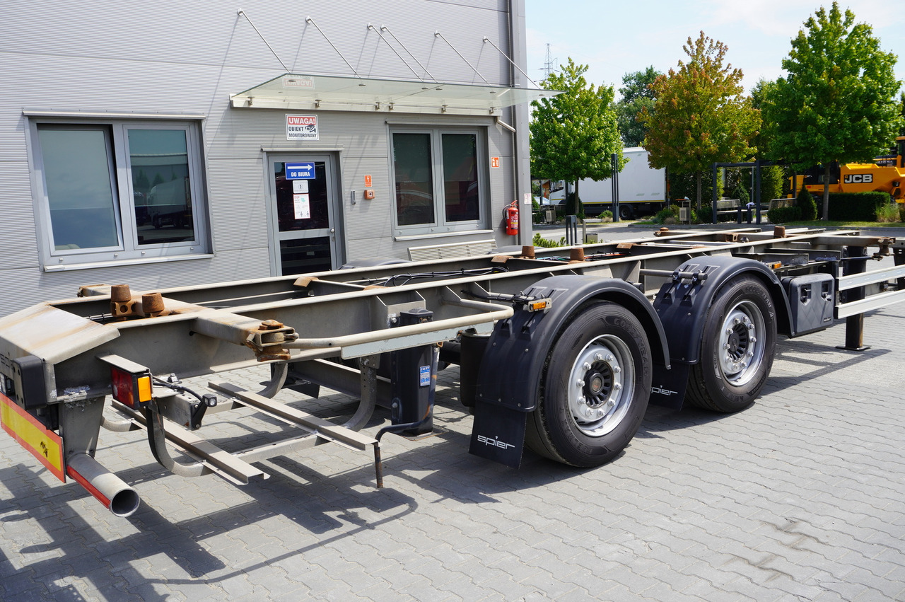 SPIER Trailer ZWL 290 BDF / 18 t - Chasis remolque: foto 1 SPIER Trailer ZWL 290 BDF / 18 t - Chasis remolque: foto 1