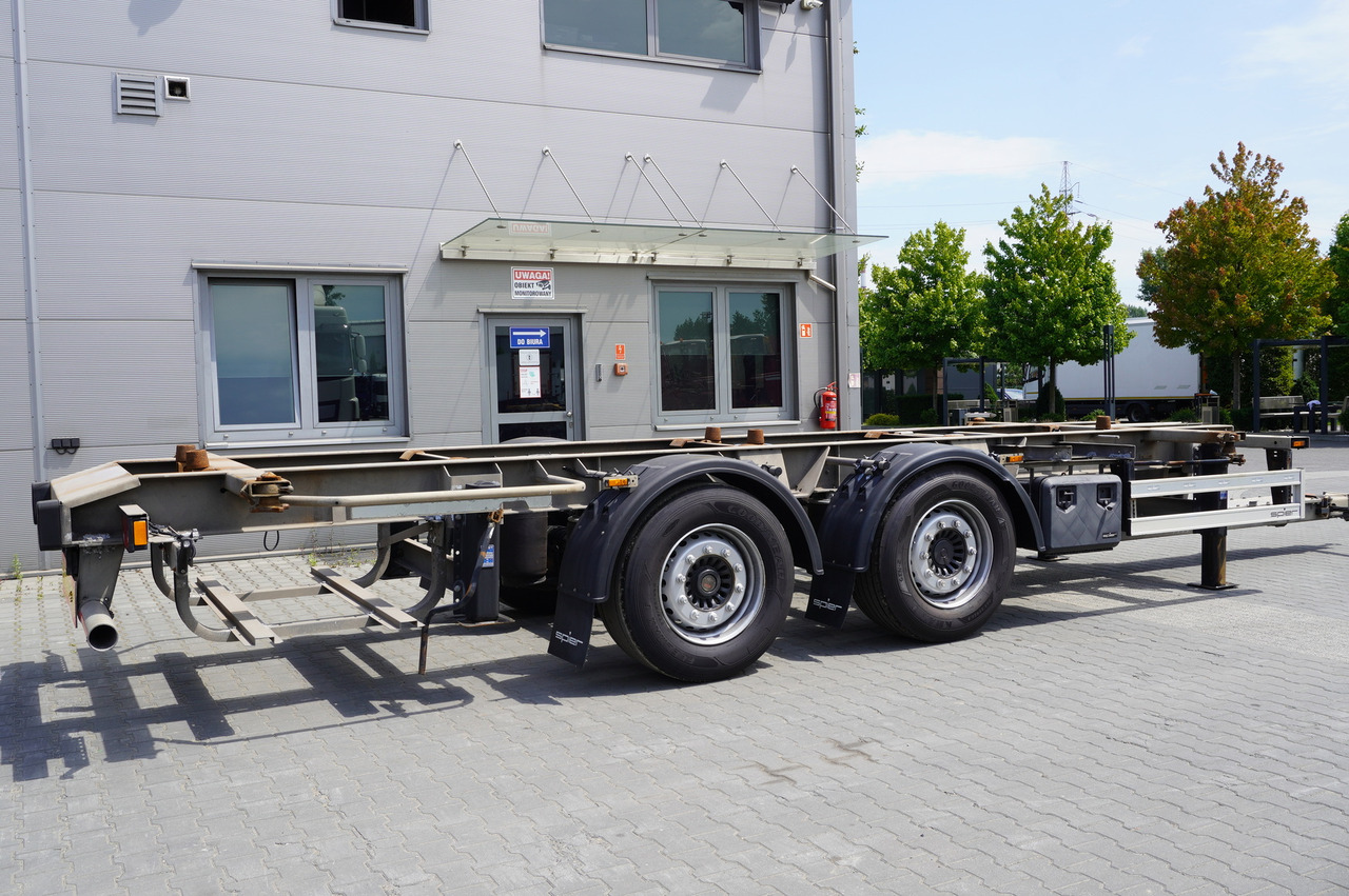 SPIER Trailer ZWL 290 BDF / 18 t - Chasis remolque: foto 2 SPIER Trailer ZWL 290 BDF / 18 t - Chasis remolque: foto 2