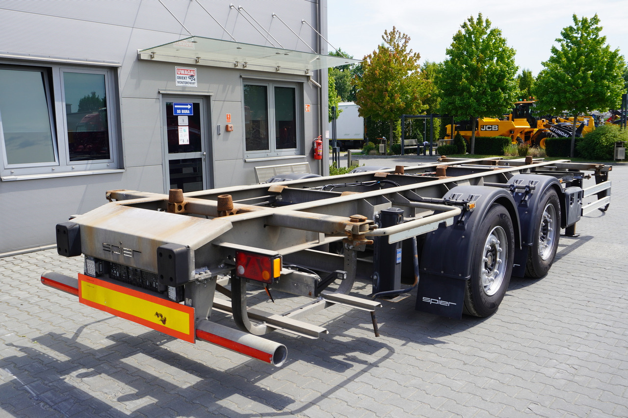 SPIER Trailer ZWL 290 BDF / 18 t - Chasis remolque: foto 4 SPIER Trailer ZWL 290 BDF / 18 t - Chasis remolque: foto 4