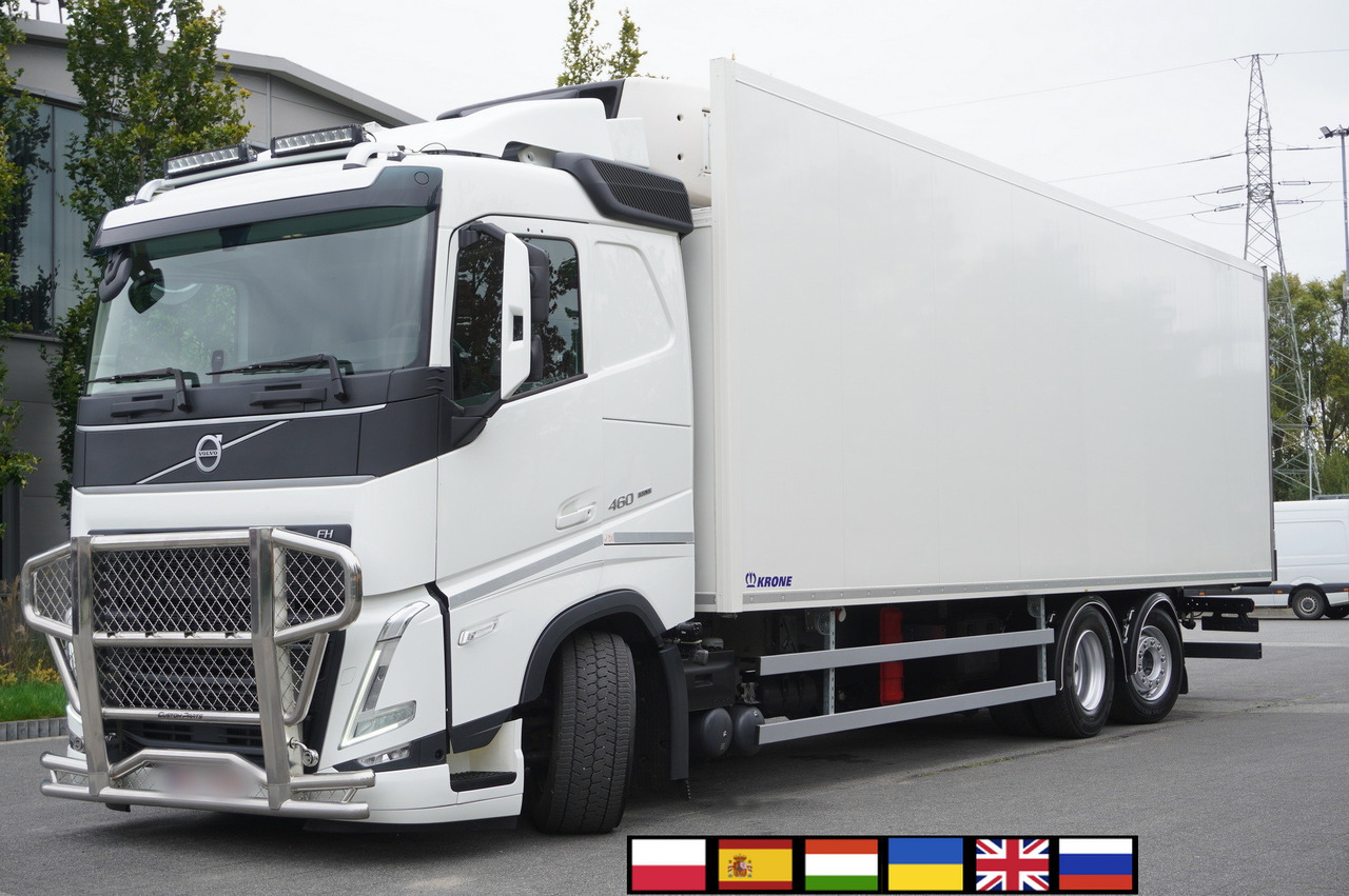 VOLVO FH 460 / Krone refrigerator 23 EPAL! / Carrier Supra 1250 MT Silent / Multitemperature / Steered axle - Frigorífico camión: foto 1 VOLVO FH 460 / Krone refrigerator 23 EPAL! / Carrier Supra 1250 MT Silent / Multitemperature / Steered axle - Frigorífico camión: foto 1