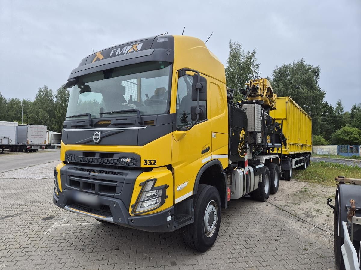 VOLVO FMX540 6x6 / 34 tho. km / WUST SMC-812 wood chipper / 1700 MTH / 2023 / trailer - Trituradora de madera: foto 1 VOLVO FMX540 6x6 / 34 tho. km / WUST SMC-812 wood chipper / 1700 MTH / 2023 / trailer - Trituradora de madera: foto 1