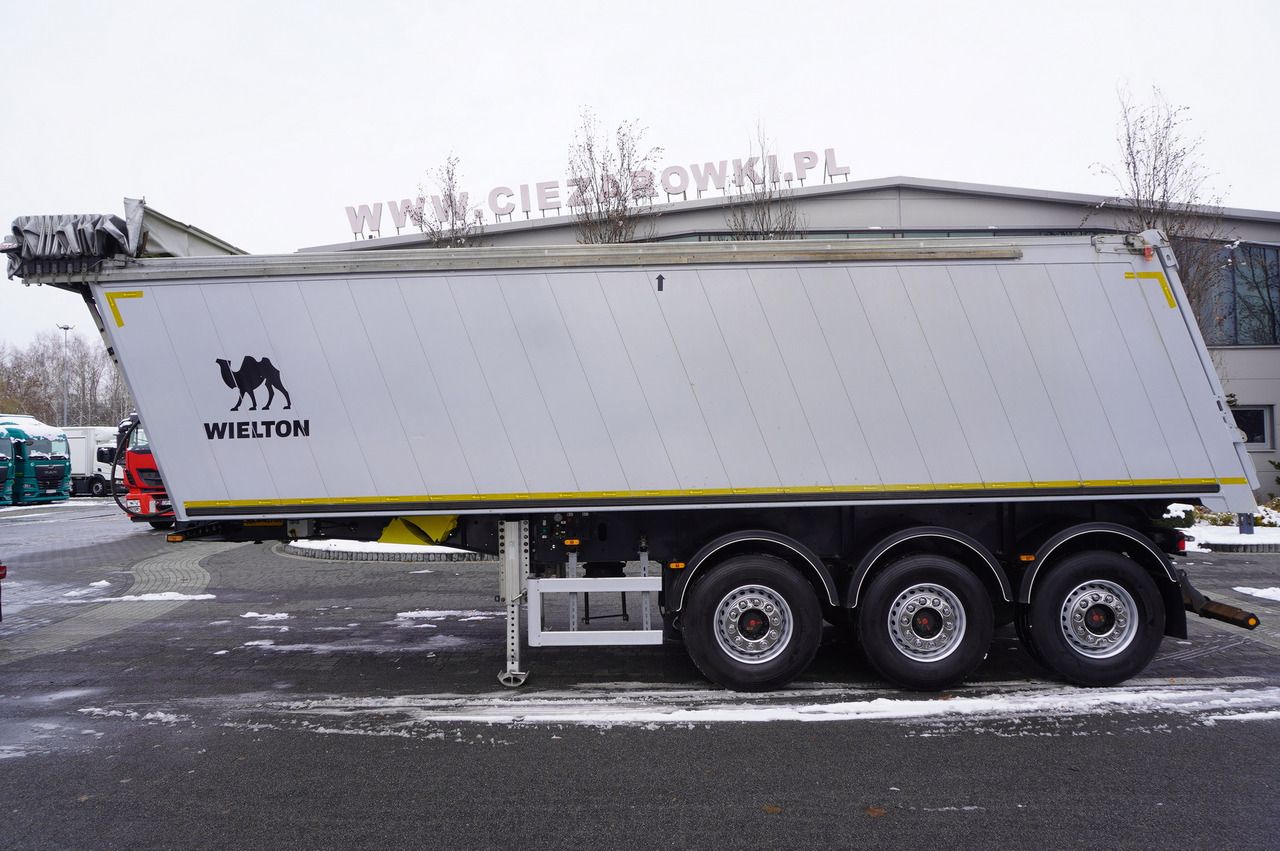 WIELTON NW-3 / weight 6.2 t / capacity 38m3 / Electrically folded roof / Teflon / 30 units, 2022 - Volquete semirremolque: foto 5 WIELTON NW-3 / weight 6.2 t / capacity 38m3 / Electrically folded roof / Teflon / 30 units, 2022 - Volquete semirremolque: foto 5