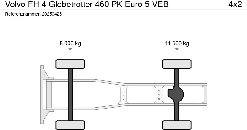 Volvo FH 4 Globetrotter 460 PK Euro 5 VEB - Cabeza tractora: foto 3 Volvo FH 4 Globetrotter 460 PK Euro 5 VEB - Cabeza tractora: foto 3