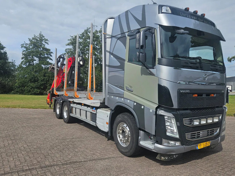 Volvo FH 500 GT XL | 6X4 | Palfinger M10Z | Dynamic Steering | Smart Tacho - Camión forestal, Camión grúa: foto 2 Volvo FH 500 GT XL | 6X4 | Palfinger M10Z | Dynamic Steering | Smart Tacho - Camión forestal, Camión grúa: foto 2