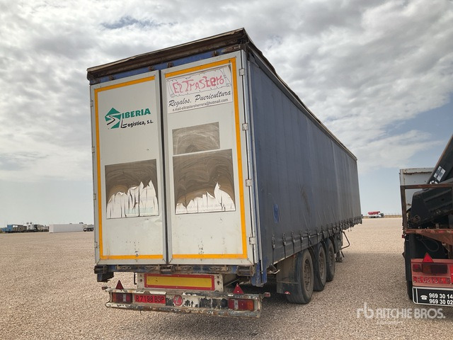 2004 Lecinena AR 13600 Tri/A Curtain Side Trailer - Semirremolque lona: foto 4 2004 Lecinena AR 13600 Tri/A Curtain Side Trailer - Semirremolque lona: foto 4