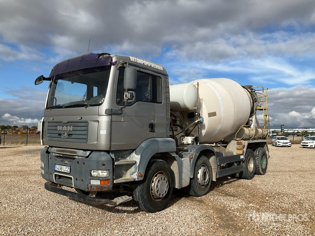 2008 MAN TGA H414FFDC 8x4 Mixer Truck - Camión hormigonera: foto 1 2008 MAN TGA H414FFDC 8x4 Mixer Truck - Camión hormigonera: foto 1