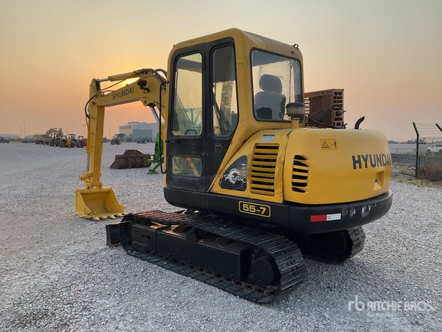 2010 Hyundai R55-7 Tracked Excavator - Excavadora de cadenas: foto 2 2010 Hyundai R55-7 Tracked Excavator - Excavadora de cadenas: foto 2