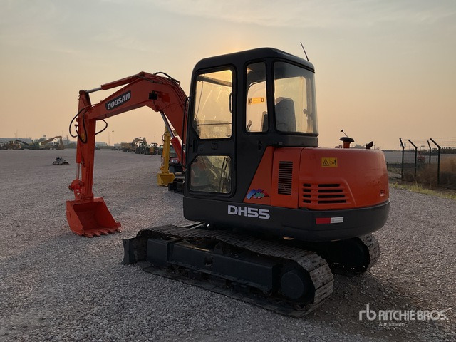 2012 Doosan DH55-V Tracked Excavator - Excavadora de cadenas: foto 3 2012 Doosan DH55-V Tracked Excavator - Excavadora de cadenas: foto 3