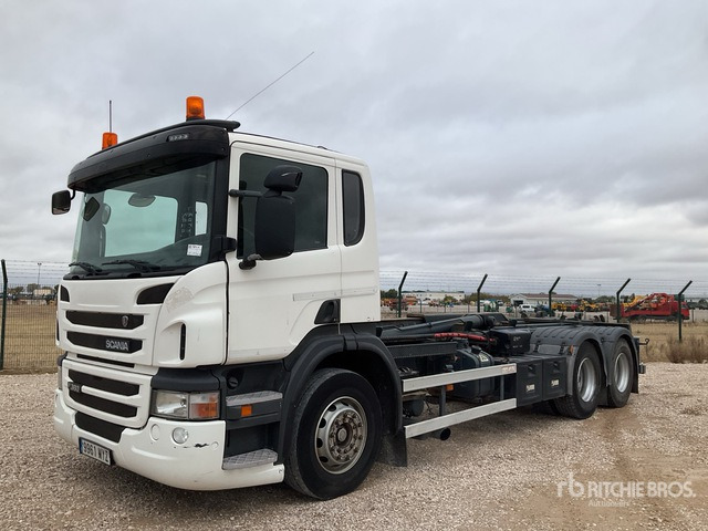 2012 Scania P360B 6x2 Hooklift Truck - Multibasculante camión: foto 5 2012 Scania P360B 6x2 Hooklift Truck - Multibasculante camión: foto 5