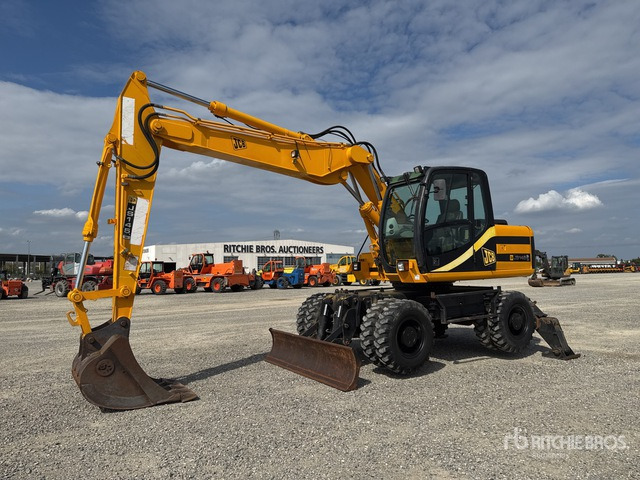 2006 JCB JS145W Escavatore gommato - Excavadora de ruedas: foto 1 2006 JCB JS145W Escavatore gommato - Excavadora de ruedas: foto 1