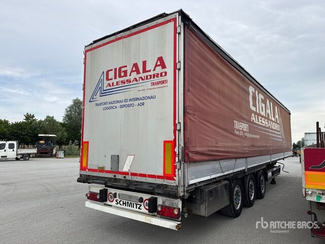 2007 Schmitz Cargobull S01 Tri/A Curtain Side Trailer - Remolque con toldo: foto 3 2007 Schmitz Cargobull S01 Tri/A Curtain Side Trailer - Remolque con toldo: foto 3