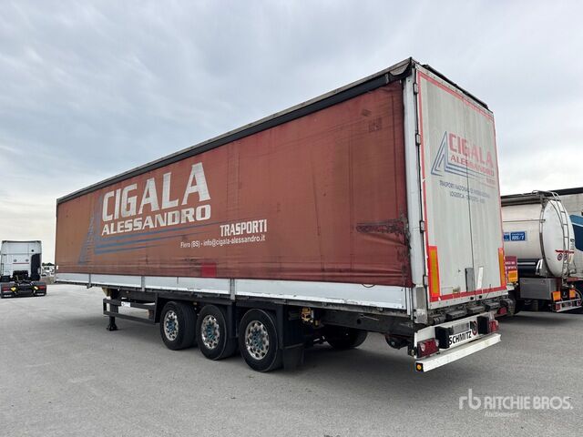 2007 Schmitz Cargobull S01 Tri/A Curtain Side Trailer - Remolque con toldo: foto 2 2007 Schmitz Cargobull S01 Tri/A Curtain Side Trailer - Remolque con toldo: foto 2