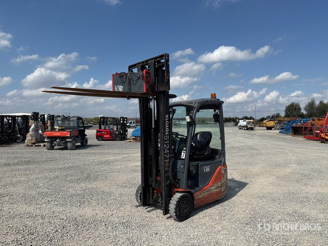 2017 Toyota 8FBET15 1500 kg Electric Forklift - Carretilla elevadora eléctrica: foto 2 2017 Toyota 8FBET15 1500 kg Electric Forklift - Carretilla elevadora eléctrica: foto 2