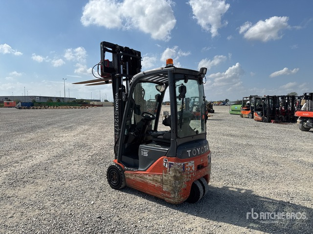 2017 Toyota 8FBET15 1500 kg Electric Forklift - Carretilla elevadora eléctrica: foto 3 2017 Toyota 8FBET15 1500 kg Electric Forklift - Carretilla elevadora eléctrica: foto 3