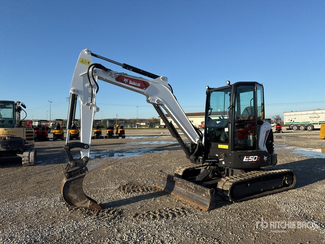 2023 Bobcat E50Z Long Arm Mini Excavator: <6.6t - Excavadora de cadenas: foto 1 2023 Bobcat E50Z Long Arm Mini Excavator: <6.6t - Excavadora de cadenas: foto 1