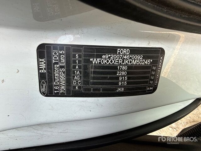 Ford B-Max Automobile - Coche: foto 5 Ford B-Max Automobile - Coche: foto 5