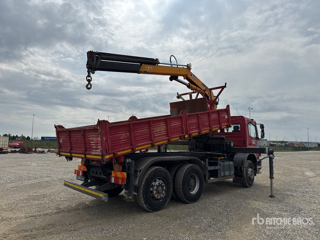Mercedes-Benz Atego 1828 Autocarro ribaltabile con gru - Volquete camión, Camión grúa: foto 3 Mercedes-Benz Atego 1828 Autocarro ribaltabile con gru - Volquete camión, Camión grúa: foto 3