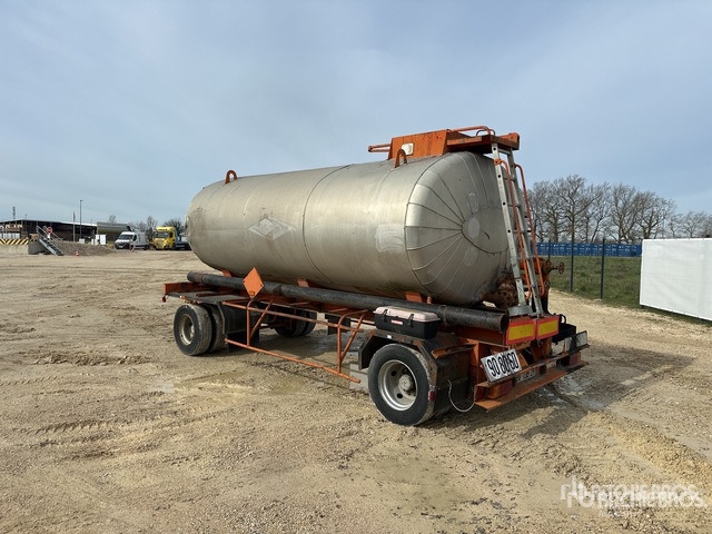 1988 Secmair Original 9500 gal Remorque Citerne A Bitume Asphalt Tank Trailer - Cisterna remolque: foto 4 1988 Secmair Original 9500 gal Remorque Citerne A Bitume Asphalt Tank Trailer - Cisterna remolque: foto 4