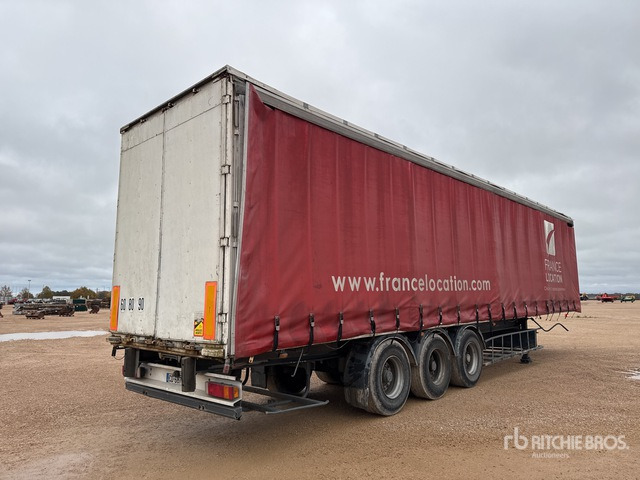 1998 Fruehauf Tri/A Remorque A Rideaux Coulis ... Curtain Side Trailer - Remolque con toldo: foto 3 1998 Fruehauf Tri/A Remorque A Rideaux Coulis ... Curtain Side Trailer - Remolque con toldo: foto 3