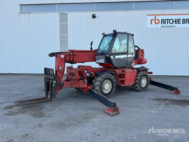 2001 Manitou MRT1850 Chariot Telescopique Rotatif Telehandler - Manipulador telescópico: foto 2 2001 Manitou MRT1850 Chariot Telescopique Rotatif Telehandler - Manipulador telescópico: foto 2