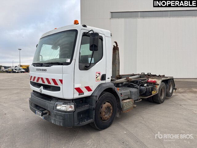2004 Renault Premium 370dCi 6x2 Camion Ampliroll 6x2 (Inope ... Roll-Off Truck - Multibasculante camión: foto 2 2004 Renault Premium 370dCi 6x2 Camion Ampliroll 6x2 (Inope ... Roll-Off Truck - Multibasculante camión: foto 2