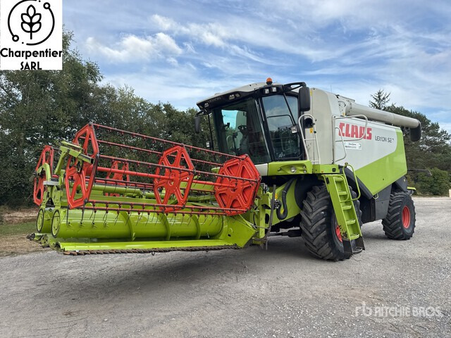 2005 Claas Lexion 520 4x4 Moissonneuse Batteuse Combine Harvester - Cosechadora de granos: foto 2 2005 Claas Lexion 520 4x4 Moissonneuse Batteuse Combine Harvester - Cosechadora de granos: foto 2