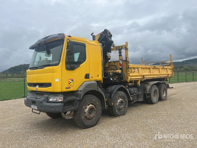 2006 Renault Kerax 380 2005 Palfinger PK20002 6100 kg ... Dump Truck with Crane - Volquete camión: foto 2 2006 Renault Kerax 380 2005 Palfinger PK20002 6100 kg ... Dump Truck with Crane - Volquete camión: foto 2