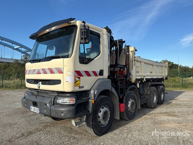 2006 Renault Kerax 420dCi 2006 Palfinger pk12000 6680 kg ... Dump Truck with Crane - Volquete camión: foto 1 2006 Renault Kerax 420dCi 2006 Palfinger pk12000 6680 kg ... Dump Truck with Crane - Volquete camión: foto 1