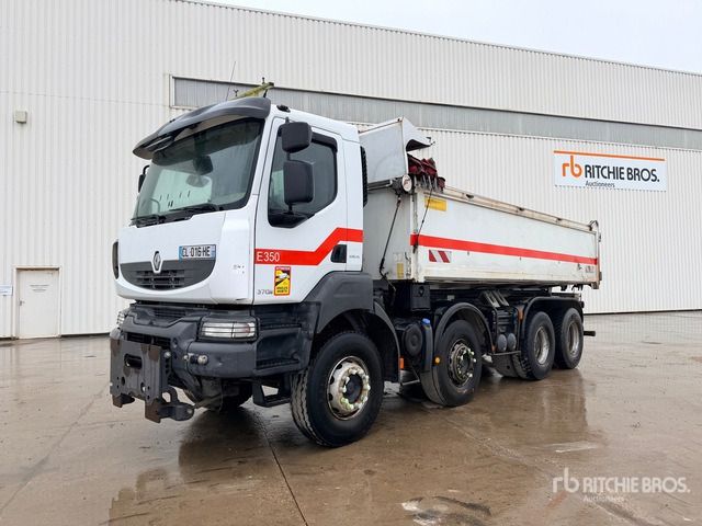 2008 Renault Kerax 370 DXI Camion Benne 8x4 Tri/A Dump Truck - Volquete camión: foto 1 2008 Renault Kerax 370 DXI Camion Benne 8x4 Tri/A Dump Truck - Volquete camión: foto 1