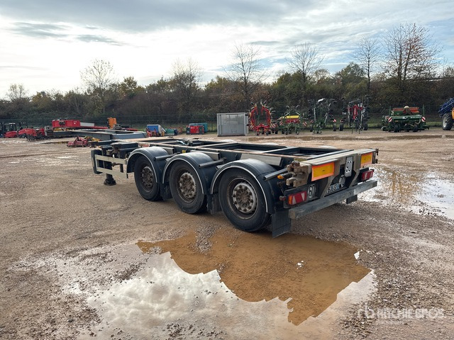 2010 Fruehauf T38NOTM2TEA Tri/A Semi-Remorque Porte-Conte ... Container Trailer - Portacontenedore/ Intercambiable remolque: foto 2 2010 Fruehauf T38NOTM2TEA Tri/A Semi-Remorque Porte-Conte ... Container Trailer - Portacontenedore/ Intercambiable remolque: foto 2