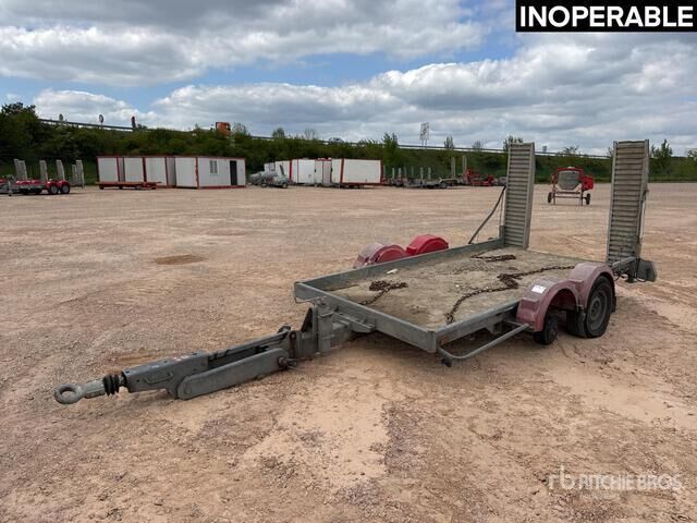2011 Hubiere TPG352R T/A Remorque 2 Essieux (Inoperable) Equipment Trailer - Góndola rebajadas remolque: foto 1 2011 Hubiere TPG352R T/A Remorque 2 Essieux (Inoperable) Equipment Trailer - Góndola rebajadas remolque: foto 1