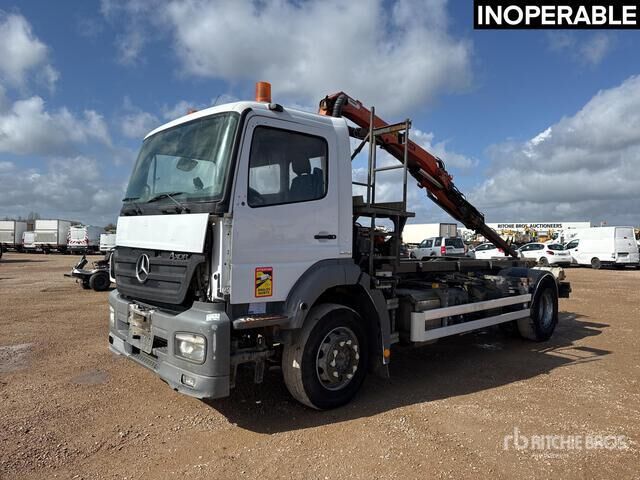 2011 Mercedes Axor 1824 4x2 Chassis Cabine Avec Grue Pa ... Cab and Chassis - Chasis camión: foto 1 2011 Mercedes Axor 1824 4x2 Chassis Cabine Avec Grue Pa ... Cab and Chassis - Chasis camión: foto 1