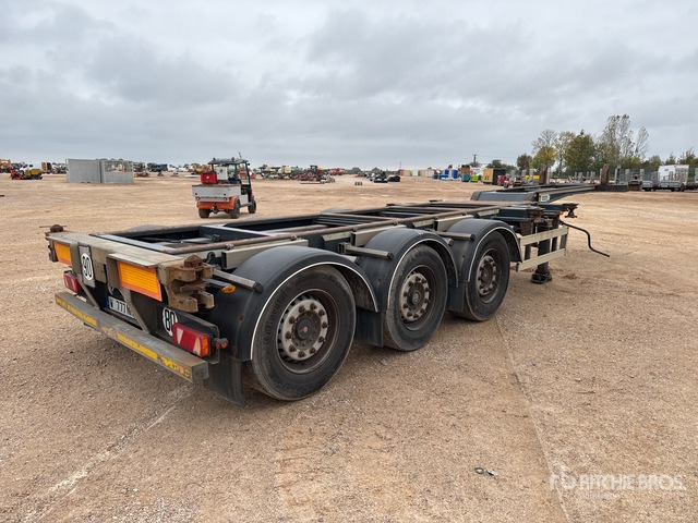 2012 Fruehauf Tri/A Semi-Remorque Porte-Conte ... Container Trailer - Portacontenedore/ Intercambiable remolque: foto 3 2012 Fruehauf Tri/A Semi-Remorque Porte-Conte ... Container Trailer - Portacontenedore/ Intercambiable remolque: foto 3