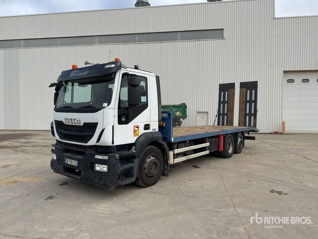 2013 Iveco 6x2 Camion Plateau Flatbed Truck - Portavehículos camión: foto 1 2013 Iveco 6x2 Camion Plateau Flatbed Truck - Portavehículos camión: foto 1