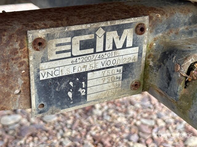 2015 ECIM 500 L S/A Citerne A Eau Water Tank Trailer - Cisterna remolque: foto 5 2015 ECIM 500 L S/A Citerne A Eau Water Tank Trailer - Cisterna remolque: foto 5