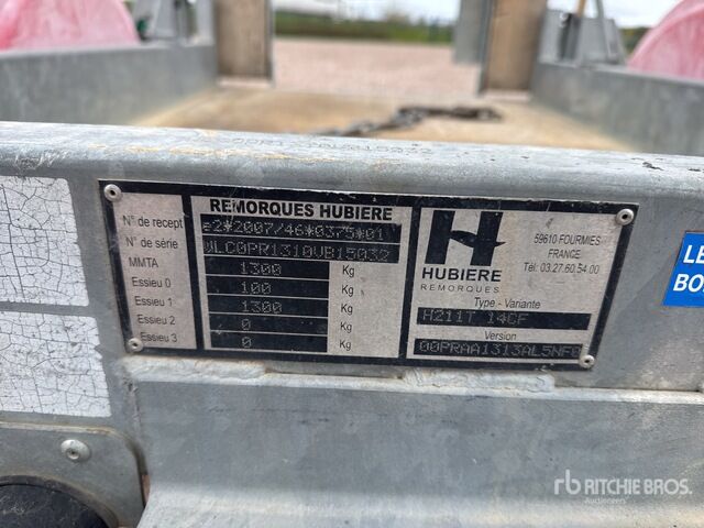 2015 Hubiere H211T 14CF Remorque S/A Equipment Trailer - Góndola rebajadas remolque: foto 5 2015 Hubiere H211T 14CF Remorque S/A Equipment Trailer - Góndola rebajadas remolque: foto 5