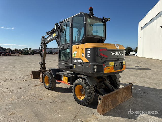 2019 Volvo EW60E Pelle Sur Pneus Wheel Excavator - Excavadora de ruedas: foto 3 2019 Volvo EW60E Pelle Sur Pneus Wheel Excavator - Excavadora de ruedas: foto 3