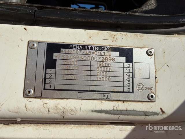 2013 Renault Premium 4x2 Tracteur Routier S/A Sleeper Truck Tractor - Cabeza tractora: foto 1 2013 Renault Premium 4x2 Tracteur Routier S/A Sleeper Truck Tractor - Cabeza tractora: foto 1