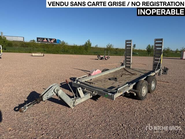 Hubiere H212L 14CF Equipment Trailer - Góndola rebajadas remolque: foto 1 Hubiere H212L 14CF Equipment Trailer - Góndola rebajadas remolque: foto 1