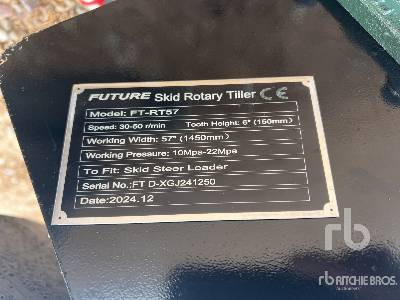 FUTURE FT-RT57 1450 mm Rotovator Fraise (Non U ... - Implemento para Minicargadora: foto 5 FUTURE FT-RT57 1450 mm Rotovator Fraise (Non U ... - Implemento para Minicargadora: foto 5