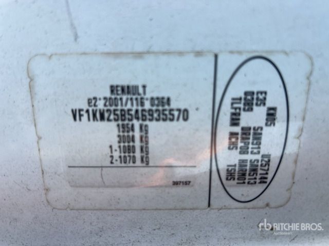 2012 Renault Kangoo Vehicule Utilitaire Cargo Van - Vehículo comercial ligero: foto 5 2012 Renault Kangoo Vehicule Utilitaire Cargo Van - Vehículo comercial ligero: foto 5
