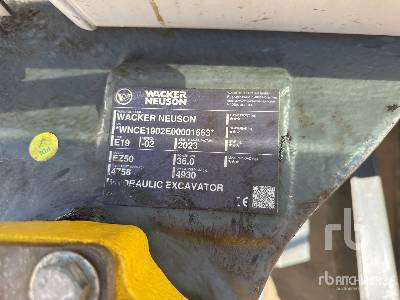 WACKER NEUSON EZ50 Mini-Pelle - Miniexcavadora: foto 5 WACKER NEUSON EZ50 Mini-Pelle - Miniexcavadora: foto 5
