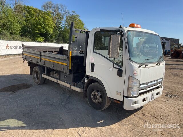 2012 Isuzu N75/190 4x2 Aluminium Insulated Flatbed Dump Truck - Volquete camión: foto 4 2012 Isuzu N75/190 4x2 Aluminium Insulated Flatbed Dump Truck - Volquete camión: foto 4